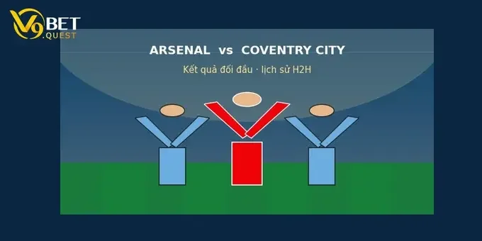 Lịch sử đối đầu Arsenal vs Coventry City – V9