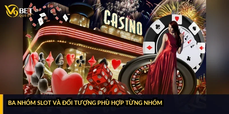 3 nhóm slot và đối tượng phù hợp từng nhóm