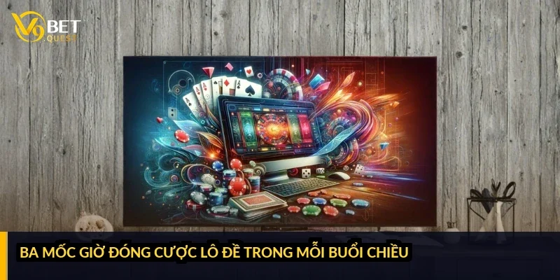 3 mốc giờ đóng cược lô đề trong mỗi buổi chiều