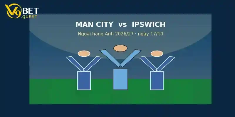 Soi kèo Man City vs Ipswich Town ngày 17/10